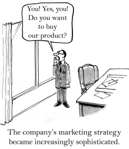 comic on audience targeting
