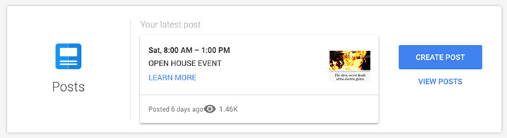 google posts